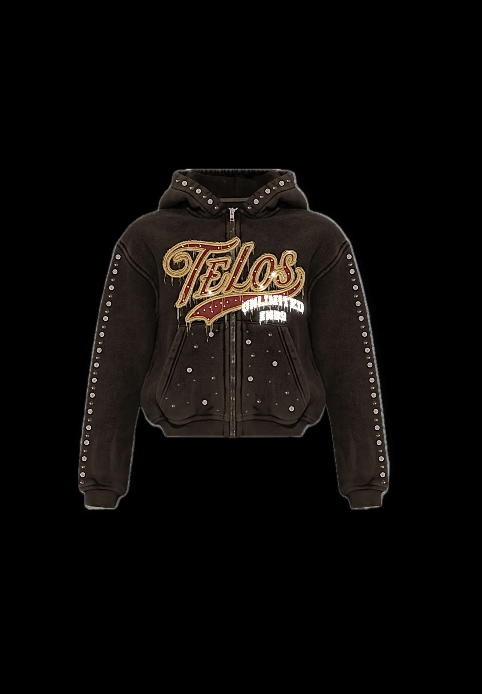 Chocolate “TELOS” Hoodie