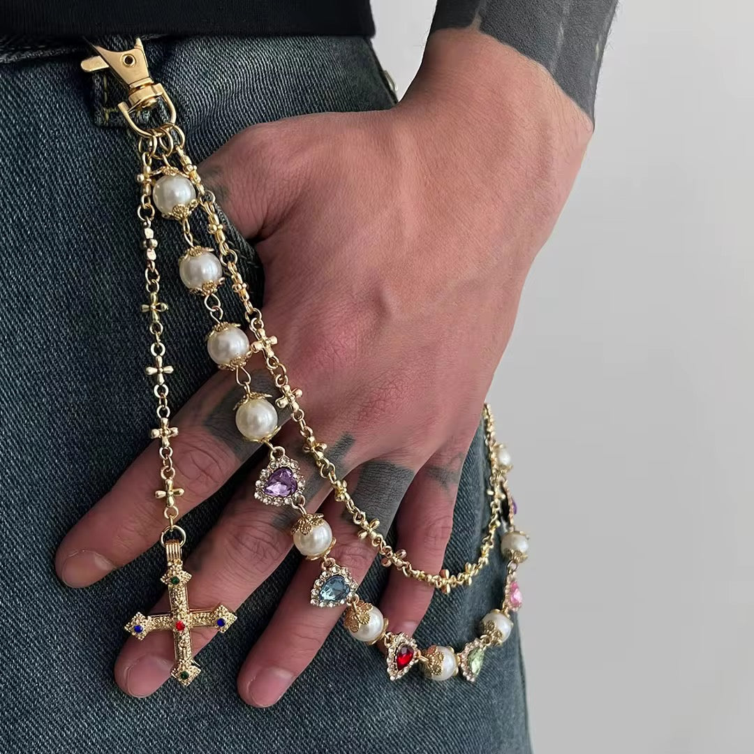 Gold Saint Belt Chain