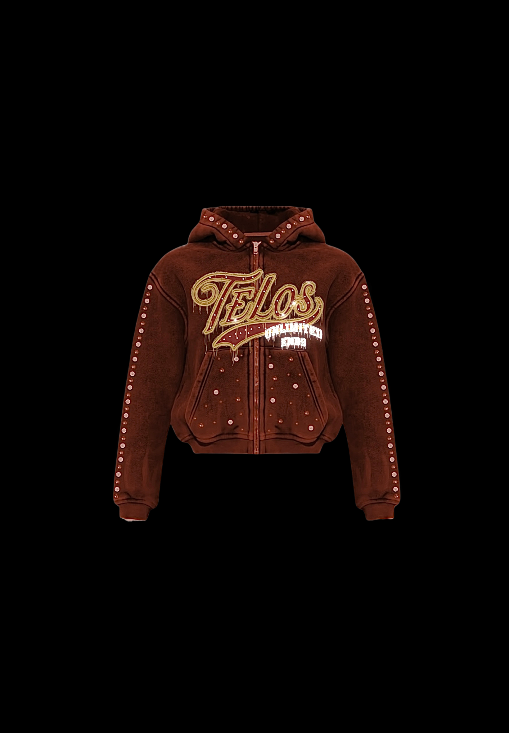 Rust “TELOS” Hoodie