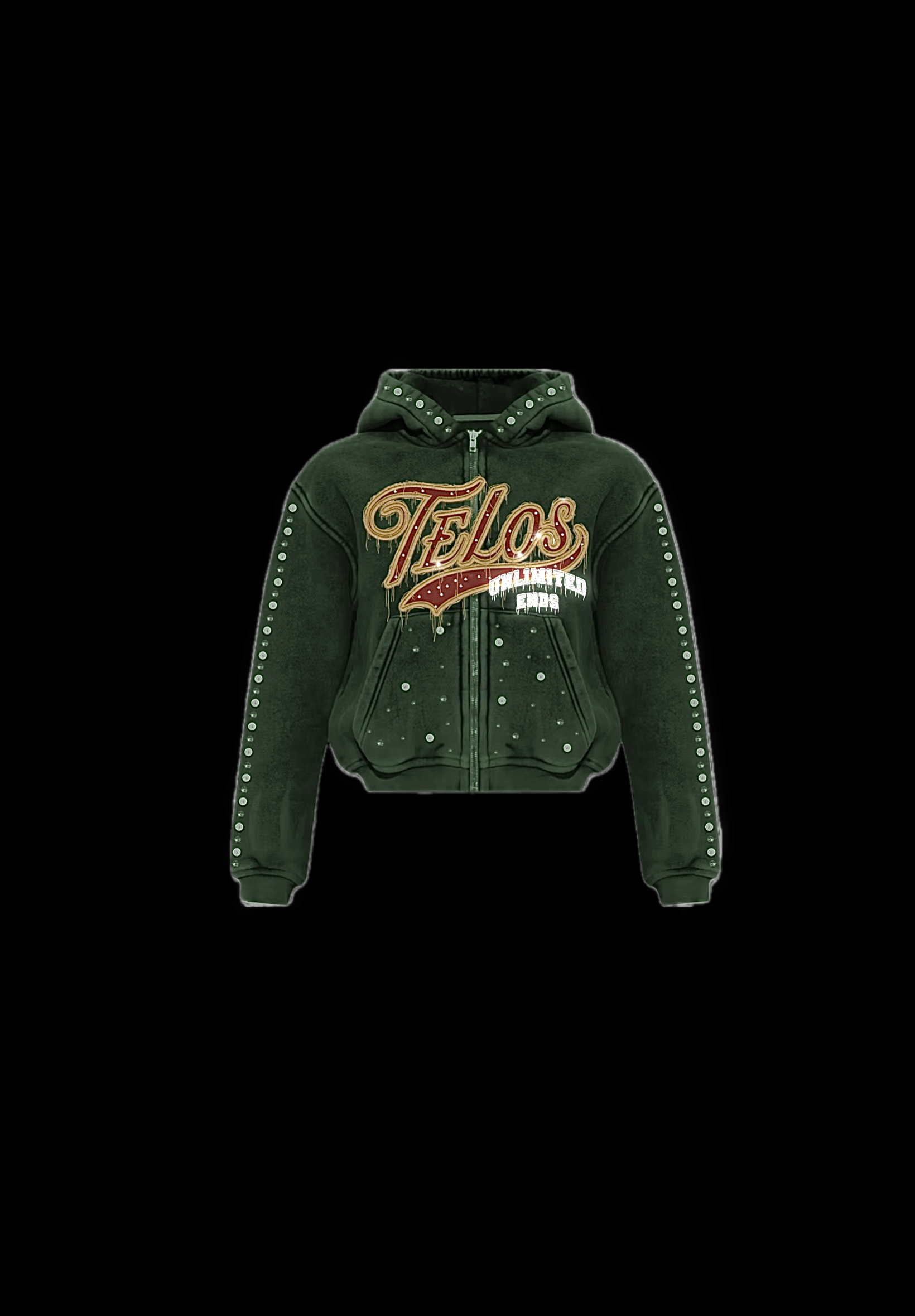 Hunter Green “TELOS” Hoodie
